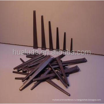 Плоский конический гвоздь Cut Steel Nails для бетона или кирпича